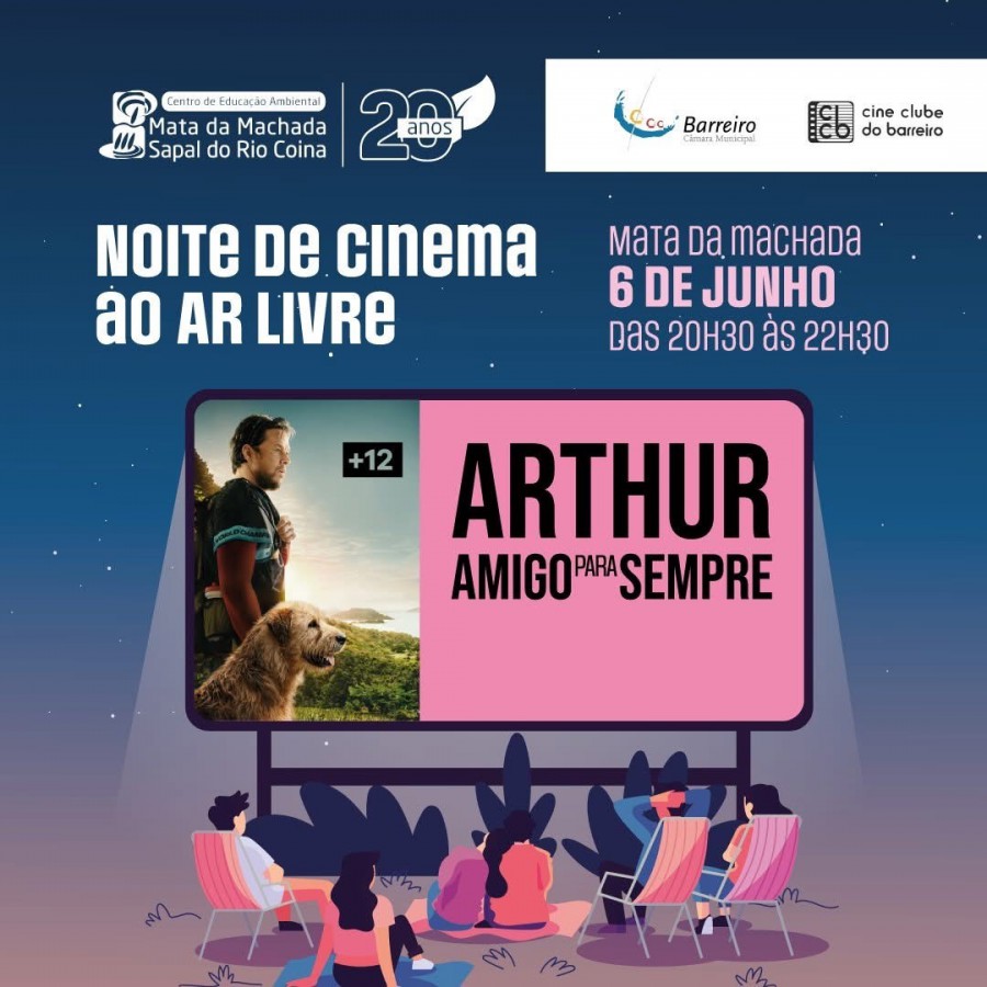 BARREIRO - Centro de Educação Ambiental Machada da Machada ma sala de cinema a céu aberto celebra duas décadas de CEA