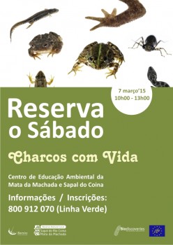 ‘RESERVA O SÁBADO’ - BARREIRO Charcos com Vida