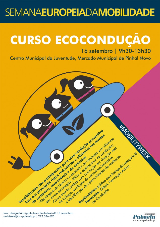 Palmela - Curso de Eco-condução em Pinhal Novo Semana Europeia da Mobilidade 2018