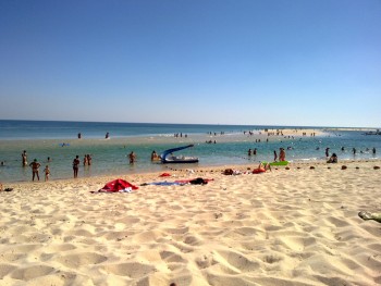 Setúbal - Hastear da Bandeira Azul na Praia da Figueirinha Qualidade de excelência pelo sétimo ano consecutivo