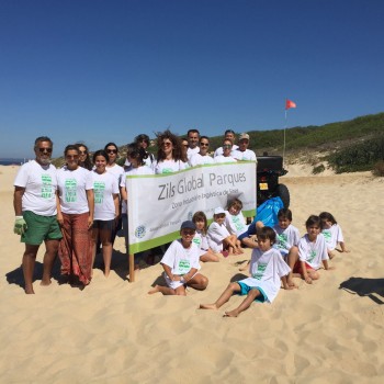 Empresa gestora da ZILS – Zona Industrial e Logística de Sines aicep Global Parques apoiou Limpeza de Praias