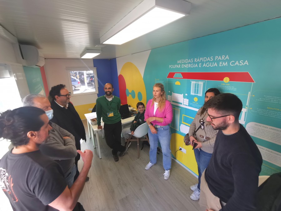 Resultados do “Ponto de Transição + PRÓXIMO” no Município do Barreiro Recebeu 140 visitantes, 104 solicitaram visita domiciliária para avaliação energética da sua habitação