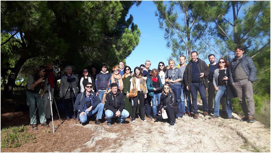 Grândola - Projecto WETNET – Gestão coordenada e networking das zonas húmidas do Mediterrâneo VISITA DA PARCERIA INTERNACIONAL