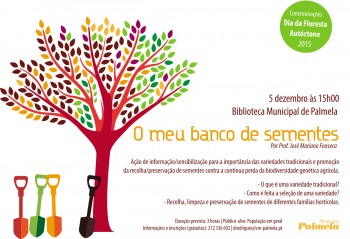 Na Biblioteca de Palmela ação de sensibilização Sobre recolha e preservação de sementes . Inscrições abertas