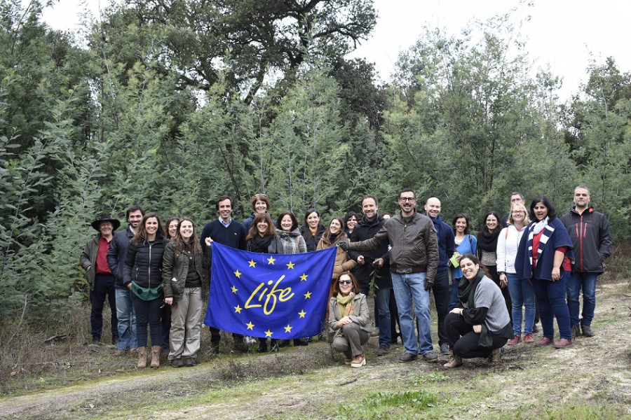 Barreiro - Visita de vários projetos nacionais e internacionais Projeto LIFE Biodiscoveries em destaque na Mata da Machada