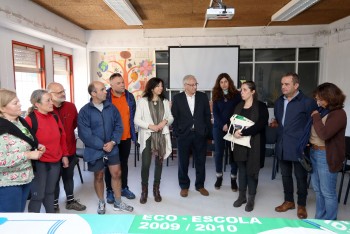 Passagem da iniciativa de educação ambiental do município de Sesimbra para o de Setúbal Eco-Escolas: Rota dos 20