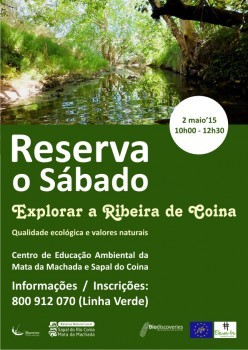 BARREIRO - ‘RESERVA O SÁBADO’ 2015 Explorar a Ribeira de Coina