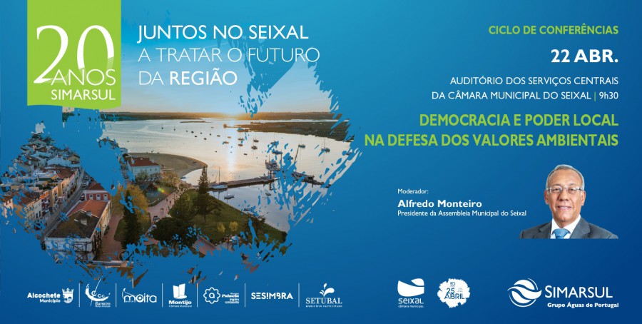 No Auditório dos Serviços Centrais da Câmara Municipal do Seixal Conferências sobre “Democracia e Poder Local na Defesa dos Valores Ambientais”