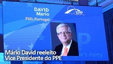Congresso do Partido Popular Europeu Mário David reeleito Vice Presidente do PPE