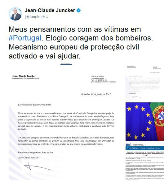 União Europeia canaliza apoio adicional para ajudar Portugal - solidariedade em ação