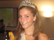 Ana Margarida Oliveira, Rainha das Vindimas de Palmela 2009 «A minha terra Palmela é uma terra lindíssima»