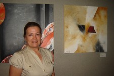 Manuela Alportel - Exposição na TOYOTA em Setúbal «Para mim é um convívio e é bom para dar a conhecer aquilo que gosto de fazer»