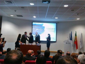 Cerimónia presidida pelo ministro do Ambiente na ETAR Barreiro/ Moita Marca arranque da nova empresa de saneamento da Península de Setúbal . Entrou hoje em operação a nova SIMARSUL