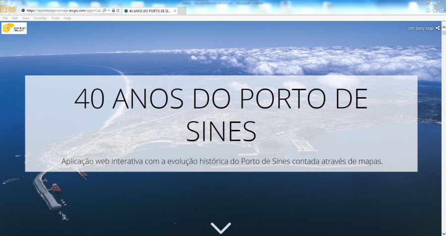 Administração dos Portos de Sines e do Algarve Disponibiliza «StoryMap do Porto de Sines» on-line