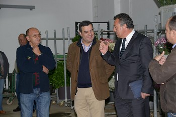 «Flores do Montijo» Nuno Canta e Elizete Jardim visitam floriculturas