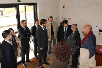 Secretário de Estado do Desenvolvimento Regional e Presidente da CCDR LVT Visitam Parques Empresariais Baía do Tejo de Barreiro e Seixal