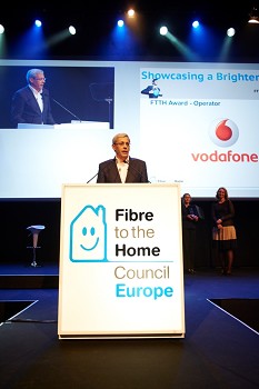 A melhor rede de fibra ótica da Europa é a da Vodafone