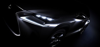 Novo Lexus NX com estreia confirmada para o Salão Internacional de Pequim 2014