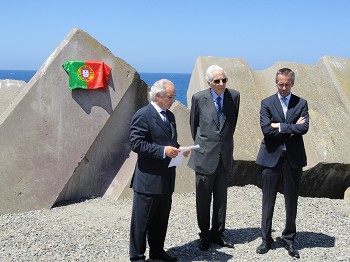 Consiglieri Pedroso homenageado no Porto de Sines