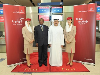 Emirates diz «Hello Abuja» Abuja torna-se o segundo destino da Emirates na Nigéria, com voos diários