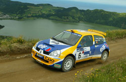 Renault Clio S1600 vence no Sata/Rali dos Açores