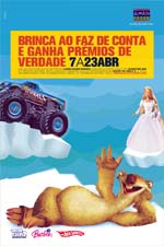 Com alguns dos personagens do imaginário dos mais pequenos Almada Forum dá prémios de verdade a quem brinca ao faz de conta