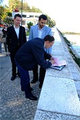 No Barreiro Vão arrancar obras na muralha da Avenida Bento Gonçalves