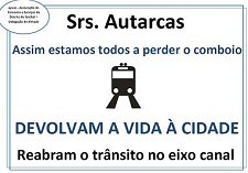APAGÃO EM ALMADA PROSSEGUE CONTESTAÇÃO DE COMERCIANTES .Comerciantes de Almada deixam Cidade às Escuras