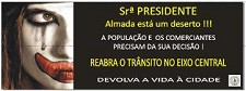 COMÉRCIO DE ALMADA COM OUTDOOR NA ROTUNDA CENTRO-SUL