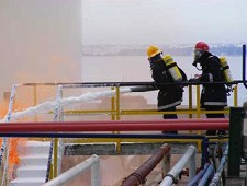 LBC Tanquipor - BARREIRO Simulacro testa Plano de Emergência Interno