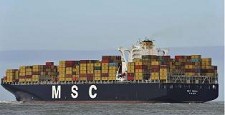 Porto de Sines recebe MSC Sola um dos maiores porta-contentores do mundo