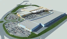 Barreiro Retail Planet Cerimónia de entrega de chaves aos operadores . Investimento de 50 milhões e de euros e criação de 1.300 postos de trabalho