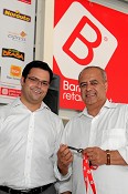 Presidente da Câmara Municipal do Barreiro Recebe simbolicamente a chave do « Barreiro Retail Planet»