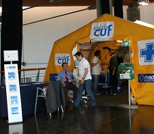 José de Mello Saúde assegura Serviços Médicos Oficiais Mais de 300 pessoas assistidas no hospital de campanha do Greenfest