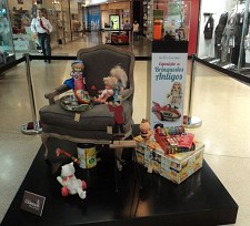Exposição de brinquedos antigos no Barreiro Retail Planet