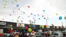 No Barreiro Retail Planet Milhares de balões para celebrar Dia da Criança