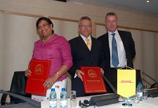Deutsche Post DHL e Correios de Angola assinam acordo de cooperação Um passo em frente para toda a indústria logística em Angola