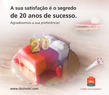 Ibis Setúbal vai realizar animações especiais Celebra o 20.º Aniversário da marca Ibis em Portugal