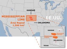 Repsol produzirá hidrocarbonetos não convencionais nos Estados Unidos