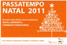 PASSATEMPO DE NATAL DO COMÉRCIO TRADICIONAL NO BARREIRO 53 CUPÕES PREMIADOS
