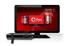 Vodafone lança aplicação exclusiva de rádios na TV