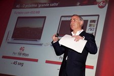 Vodafone apresenta 4G