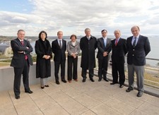 Presidente da aicep Portugal Global visita Porto de Sines Promover internacionalmente através da rede externa da aicep