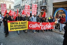 Dia Nacional de Acção e Luta da CGTP-IN, em Lisboa.