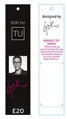 A empresa de moda londrina Sainsbury´s Gok Wan aposta nas etiquetas da Checkpoint Systems