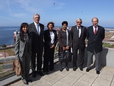 Ministra das Infraestruturas e Economia do Mar de Cabo Verde visitou o Porto de Sines