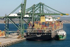 “MSC Renee” em Sines na viagem inaugural