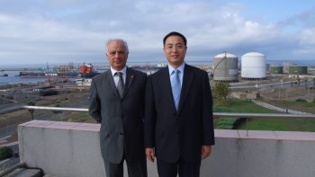 Porto de Sines recebe Embaixador da China em Portugal