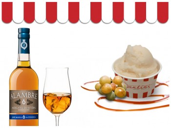 Gelado de Moscatel de Setúbal José Maria da Fonseca associa-se à Santini para criar gelado de Alambre Moscatel