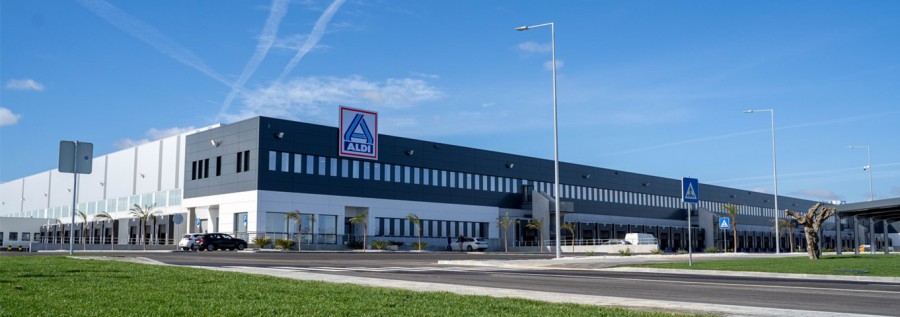 Centro de Distribuição na Moita ALDI INVESTE 60M€ E INAUGURA O SEU MAIOR CENTRO DE DISTRIBUIÇÃO NO PAÍS